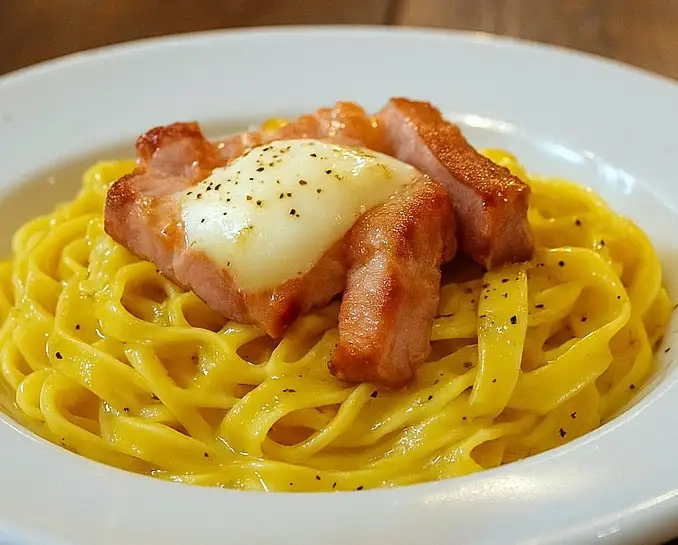 カルボナーラタリアテッレ
